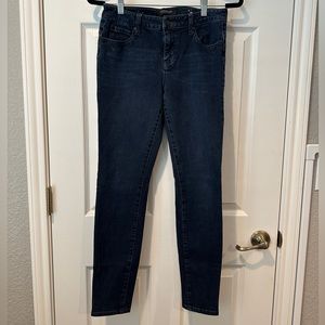 Liverpool Skinny Jeans for Women, Dark Wash High-Waisted Skinny Jeans